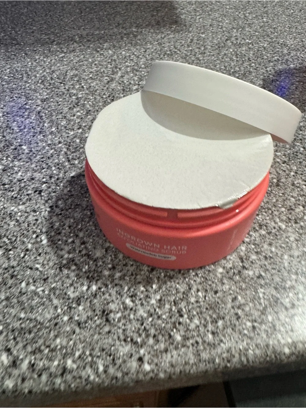 Bushbalm Watermelon Sugar Ingrown Hair Exfoliating Scrub - Pink